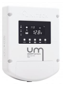 UNITECK Régulateur de charge solaire 60V 10A UNIMPPT 60/10.24L - 12/24V