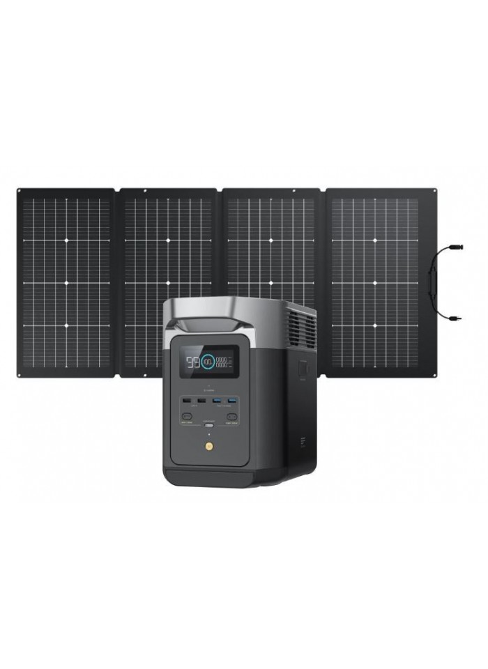 Guide d'utilisation des batteries solaires EcoFlow avec un panneau solaire
