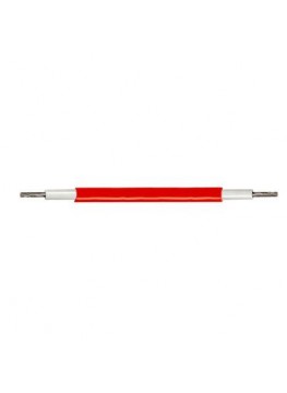 RDG Power  câble de connexion Régulateur/Batterie 2m rouge et noir - 4mm² avec cosses rondes 8mm