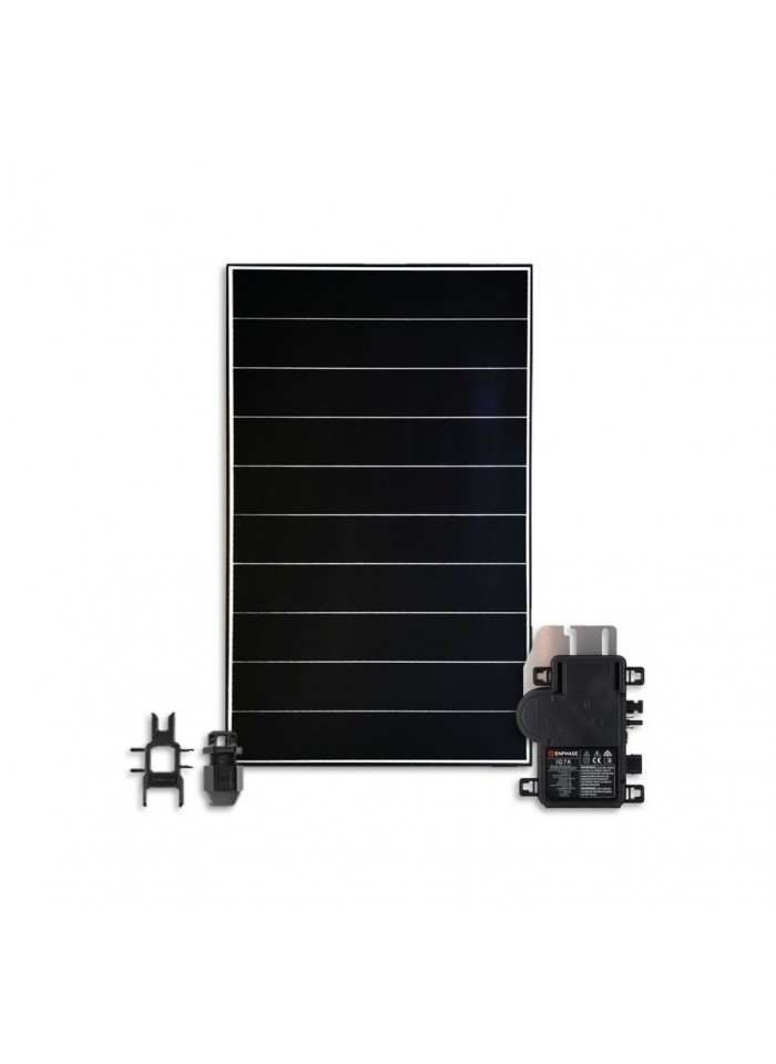 Kit solaire autoconsommation 3000W VOLTEC + micro-onduleur ENPHASE - Toit  plat