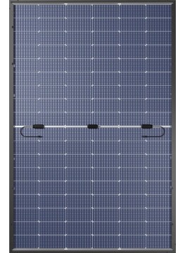 TRINASOLAR Panneau solaire monocristallin biverre et bifacial - 425 Wc Vertex S+ Cadre noir N type - Garantie 25 ans