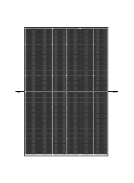 Panneau Solaire Trina Vertex S+ N-Type Dual Glass 440W - Triple-Cut ...