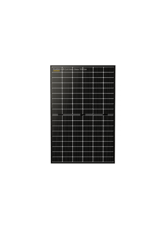 Panneau Solaire DUALSUN FLASH 500 Half-Cut Bi-verre Bi-facial TOPCon - Haute Performance et Durabilité