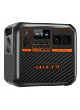 BLUETTI AC180P - Station Électrique Portable 1800W / 1440Wh | Recharge Rapide et Puissance Portable