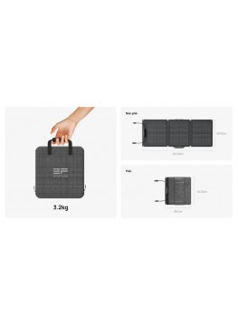 Panneau Solaire Portable EcoFlow 60W USB-C - Énergie Nomade et Performante