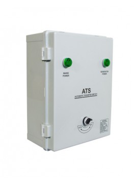 Boîtier ATS Kompak 230V Monophasé 50A – Démarrage automatique de groupe électrogène