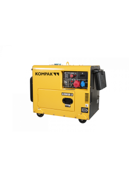 Groupe électrogène diesel Kompak 6100SE-3 – 6.9 kVA 400 V AVR