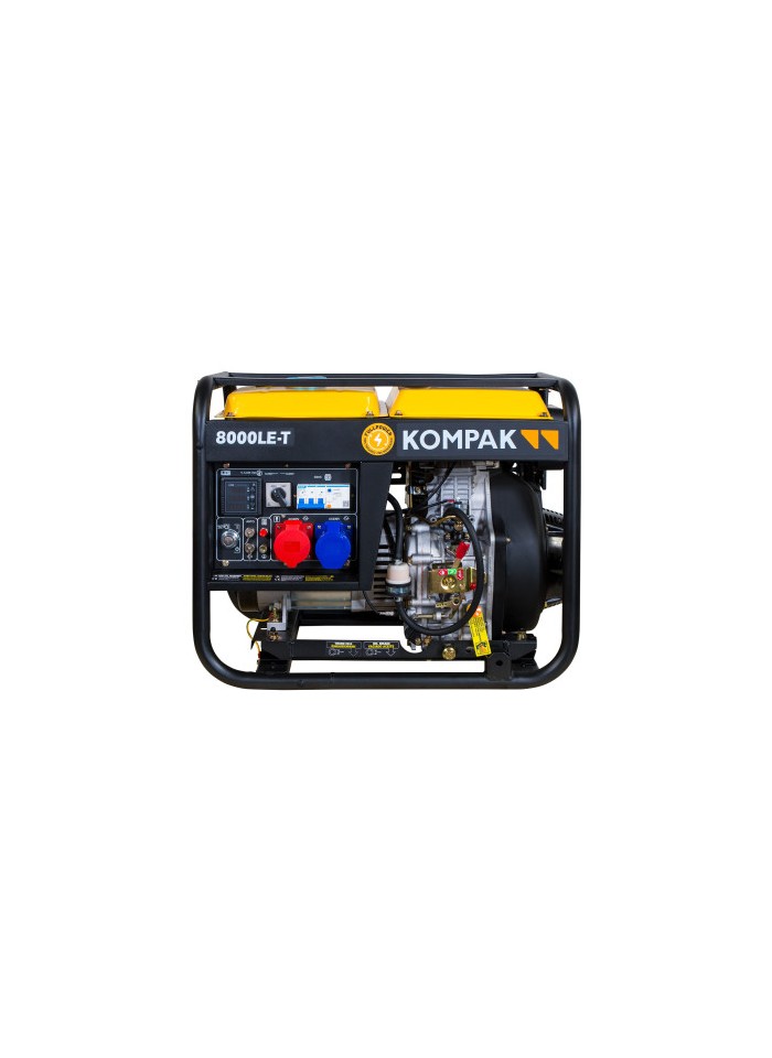 Groupe électrogène diesel Kompak K8000LE-T – 6400W 230V/400V