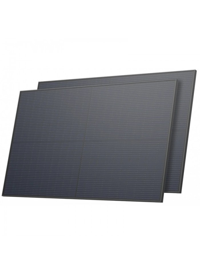 EcoFlow – Pack 2× Panneau solaire rigide 450 W