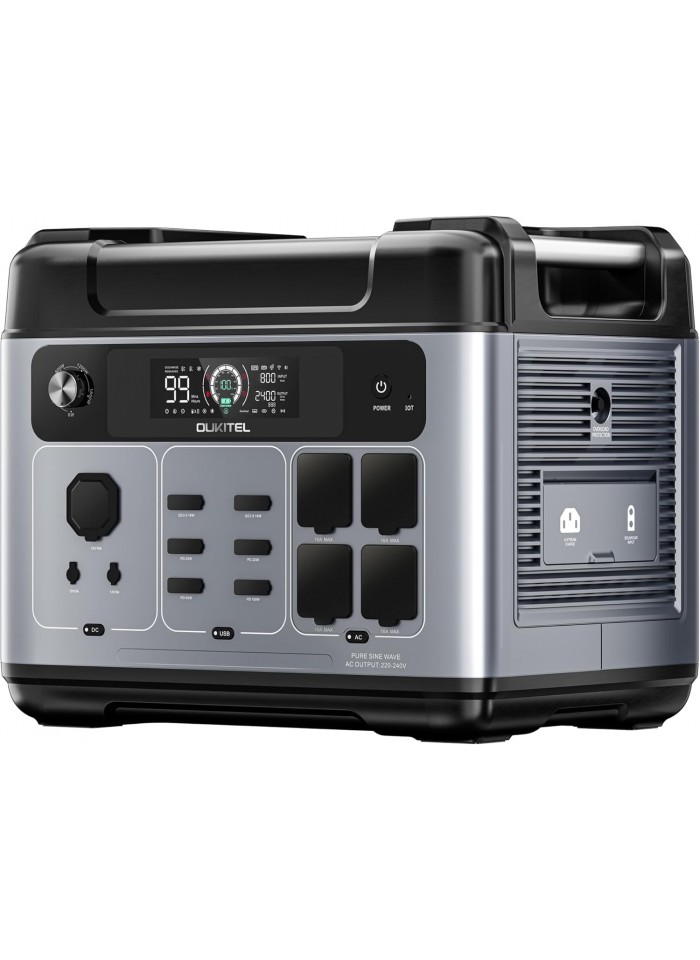 Station d’alimentation portable OUKITEL P2001 Plus 2048 Wh / 2400 W