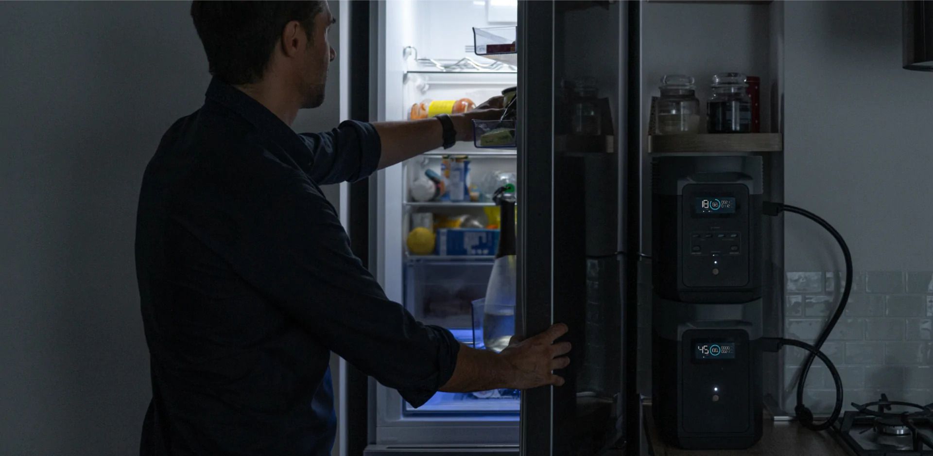 Comment alimenter un frigo en cas de panne de courant ?